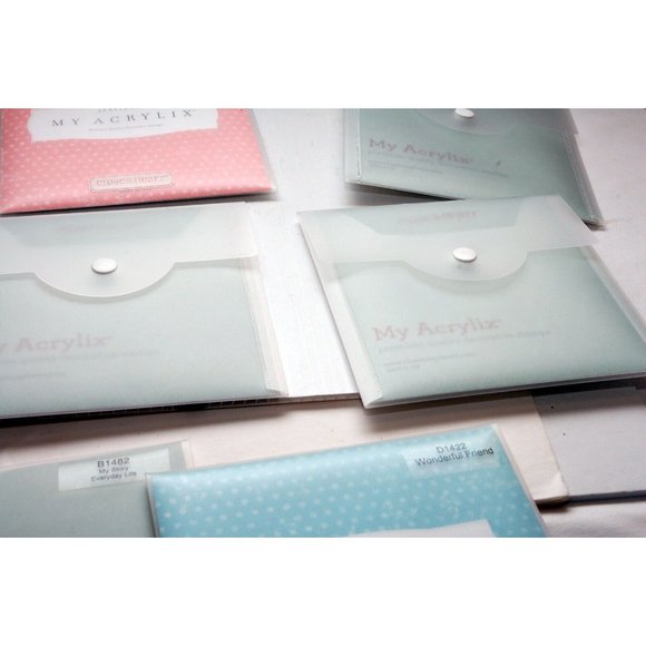 My Acrylix Premium Quality Decorative Stamps Close to my Heart 15 pc - Picture 13 of 15